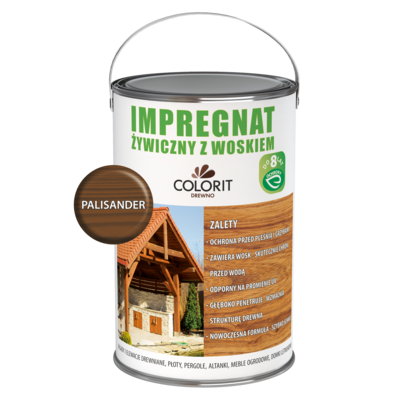 Colorit Drewno Impregnat żywiczny z woskiem Palisander 5 l
