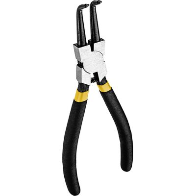 Drel Szczypce do pierścieni osadczych 180 mm wewnętrzne wygięte