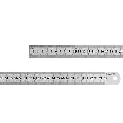 Drel Przymiar liniowy stal nierdzewna 750 mm