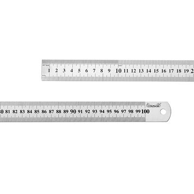 Drel Przymiar liniowy stal nierdzewna 1000 mm