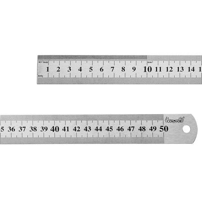 Drel Przymiar liniowy stal nierdzewna 500 mm