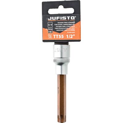 Jufisto Nasadka Torx wewnętrzny z otworem TT55 x 100 mm 1/2''