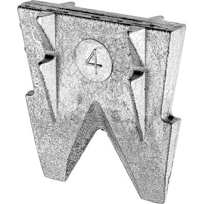 Drel Klin metalowy do siekier i młotków nr 4 zestaw 3 szt.