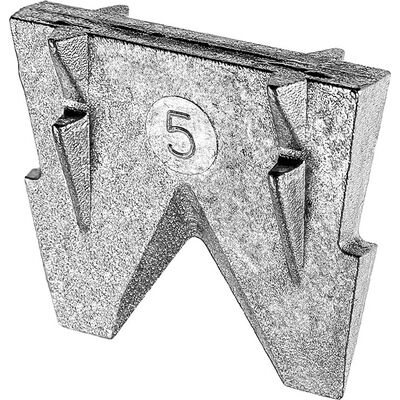 Drel Klin metalowy do siekier i młotków nr 5 zestaw 3 szt.