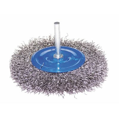 Szczotka tarczowa z trzpieniem 150 mm x 6