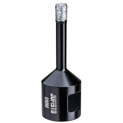 Jufisto Otwornica z nasypem diamentowym 6 mm M14 diament lutowany
