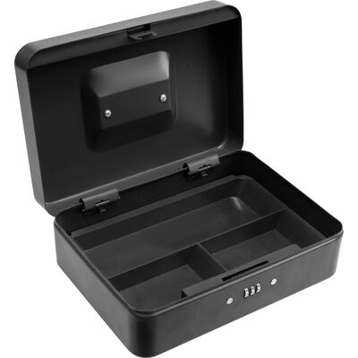 Kasetka na pieniądze 250 x 180 x 90 czarna