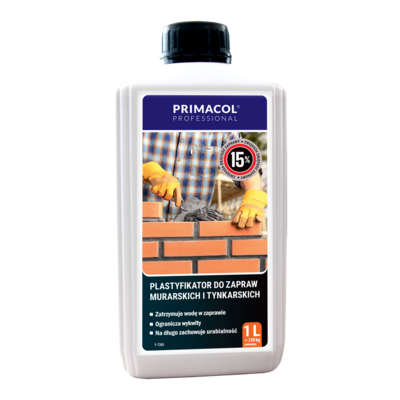 Domieszka do zapraw uplastyczniająco - napowietrzająca Primacol 1 l