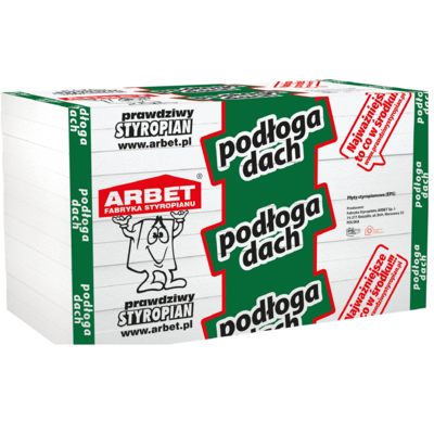 Styropian podłogowy Podłoga/Dach 10 cm ARBET