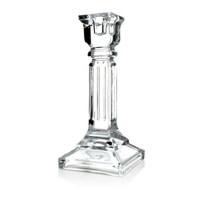 Świecznik PATRICIA 9 x 9 x 20 cm przezroczysty