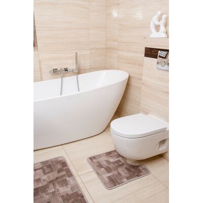 Komplet dywaników łazienkowych MILANO 2 częściowy