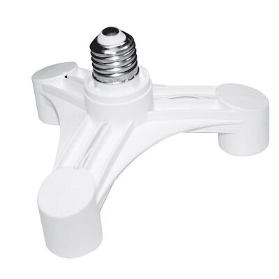 Rozgałęźnik, adaptor z gniazda E27 na 3xE27 ELEKTRO