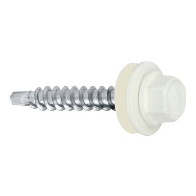 Wkręt-met Wkręt samowiercący farmerski 4,8 x 35 RAL 9010