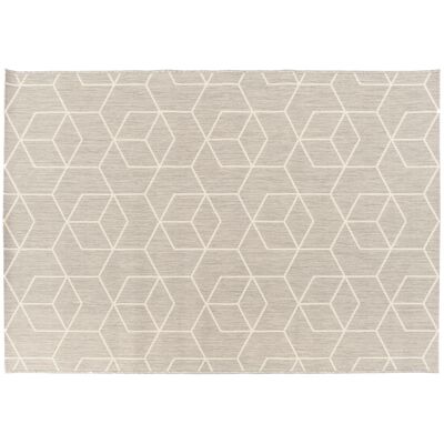 Dywan Patio 120 x 170 cm heksagony jasno szare 31662/639