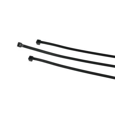 Opaska zaciskowa 4,8 x 400 czarna UV 100 szt. ELEKTRO