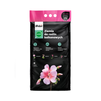 Ziemia do kwiatów balkonowych 10 l Wokas