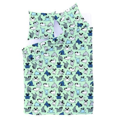 Pościel Cute Pets 200 x 140 cm szara
