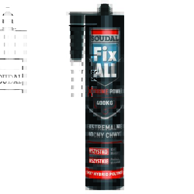 Klej hybrydowy FIX ALL X-TREME POWER 290 ml Soudal