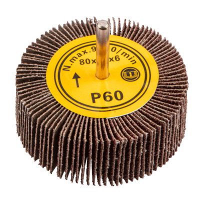 Ściernica listkowa trzpieniowa 80 x 30 mm K60 GRAPHITE