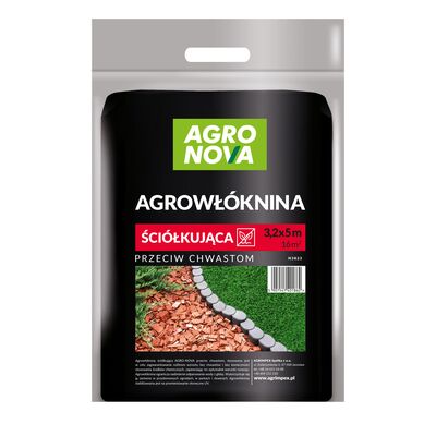 agro-nova agrowłóknina czarna 3,2 x 5 m