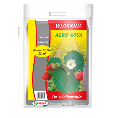 agro-nova agrowłóknina czarna 3,2 x 10 m