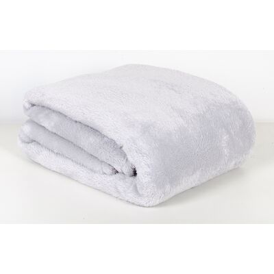 Koc Grenland 150 x 200 cm jasny szary