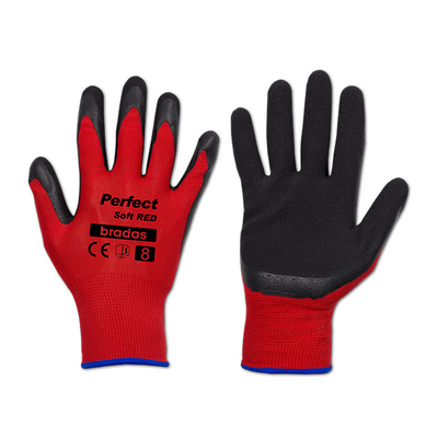 Rękawice ochronne PERFECT SOFT RED lateks, rozmiar 8