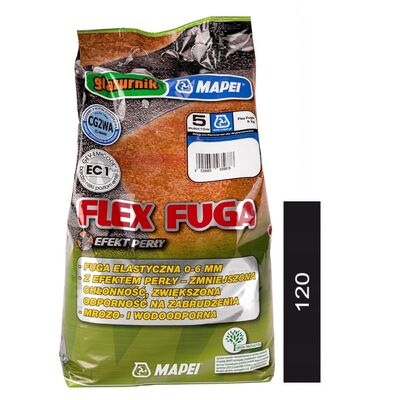 MAPEI Flex fuga N.120 ALU Glazurnik 5 kg czarny