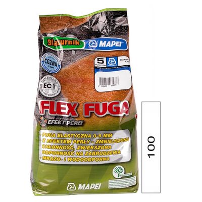MAPEI Flex fuga N.100 ALU Glazurnik 5 kg biały