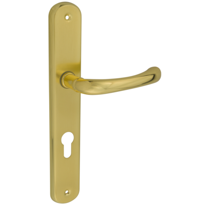 Klamka AMB MAJA 72 WKL mosiądz