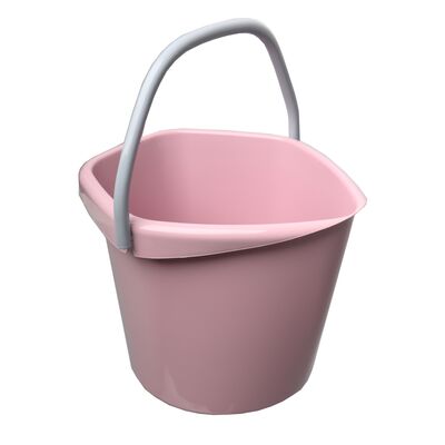 Wiadro Bravo 10 l róż/popiel