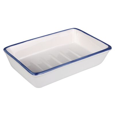 Mydelniczka ENAMEL 12 x 9 x 3 cm biały