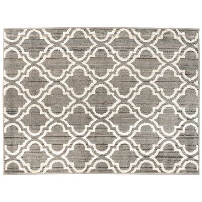 Dywan Carter 120 x 160 cm koniczyna szara