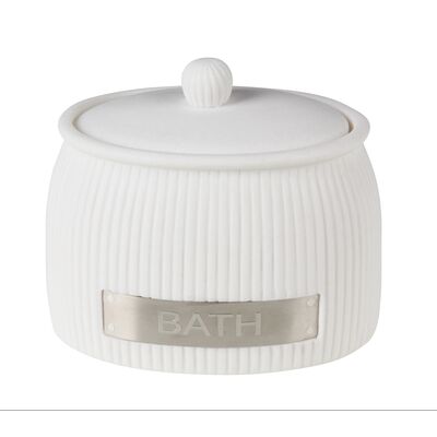 Pojemnik ROMANTICO 10,5 x 7,5 x 9 cm biały