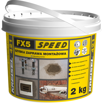 Szybka zaprawa montażowa FX5 speed 421 2 kg