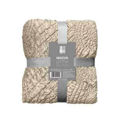 Narzuta Lettina 170 x 210 cm beż