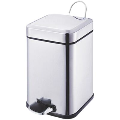 Kosz nierdzewny 3 l kwadrat Malva