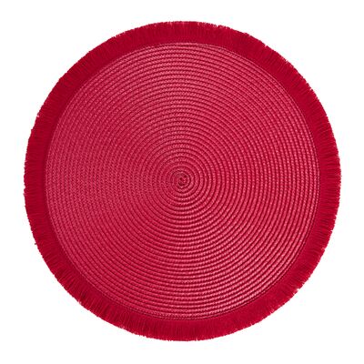 Mata stołowa okrągła AM-HAWAI 38 cm czerwona