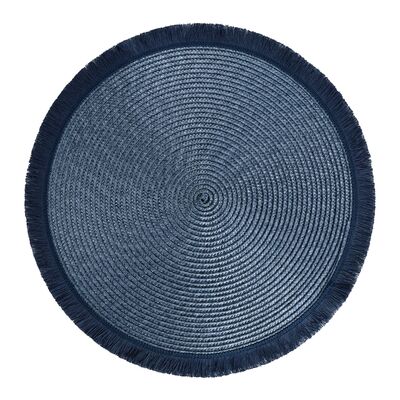 Mata stołowa okrągła AM-HAWAI 38 cm ciemnoniebieska