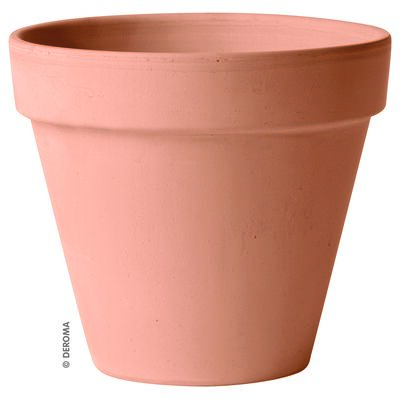 Doniczka ceramiczna Vaso White 17 cm ceglana