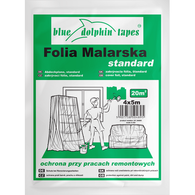 Folia malarska standard CF-4 4 x 5 m