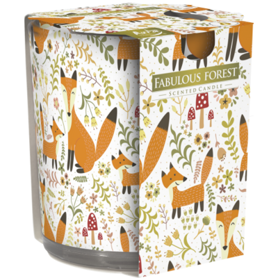 Świeca zapachowa w szkle SN72s Bajkowy las Bispol