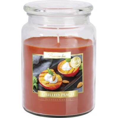 Świeca zapachowa w szkle SND99 grillowana brzoskwinia Bispol