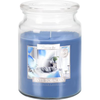 Świeca zapachowa w szkle SND99 antytabak Bispol