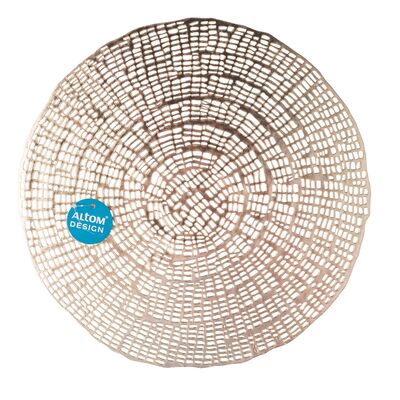 Mata stołowa PVC 38 cm złota