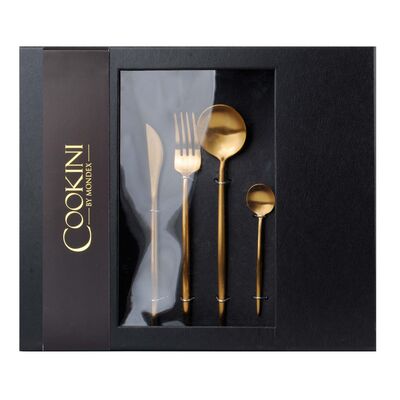 Komplet 16 sztućców CASA GOLD COOKINI