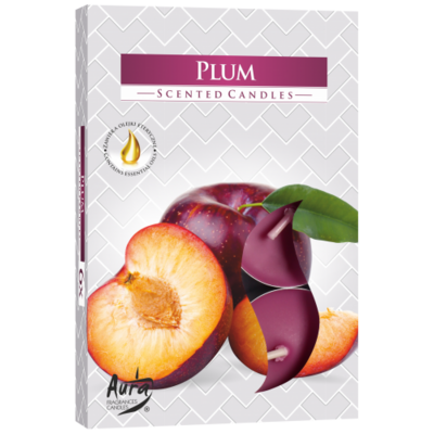 Podgrzewacz zapachowy śliwka 6 sztuk Bispol