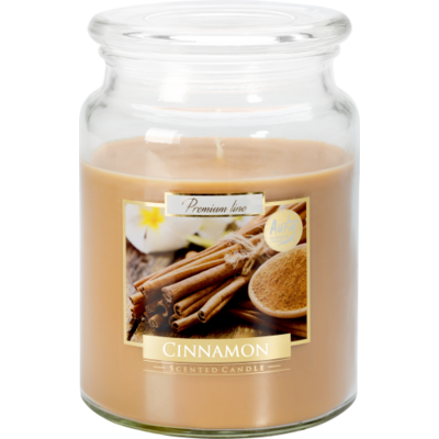 Świeca zapachowa w szkle SND99 cynamon Bispol