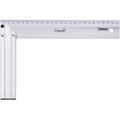 Drel Kątownik aluminiowy 250 x 165 mm