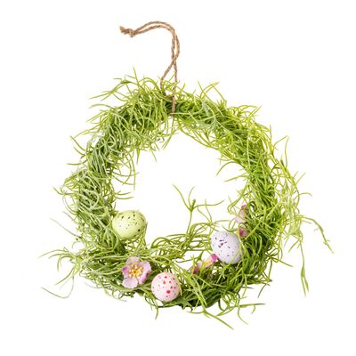 Wianek ozdobny zielony